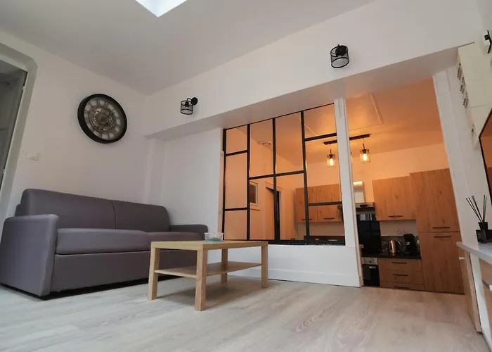 Cosy appartement Hyper centre ville avec cour + Patio