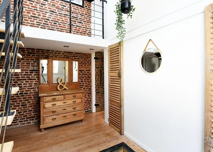 Maison Vieux Lille 3 Chambres Parking Prive 24H24H Acces