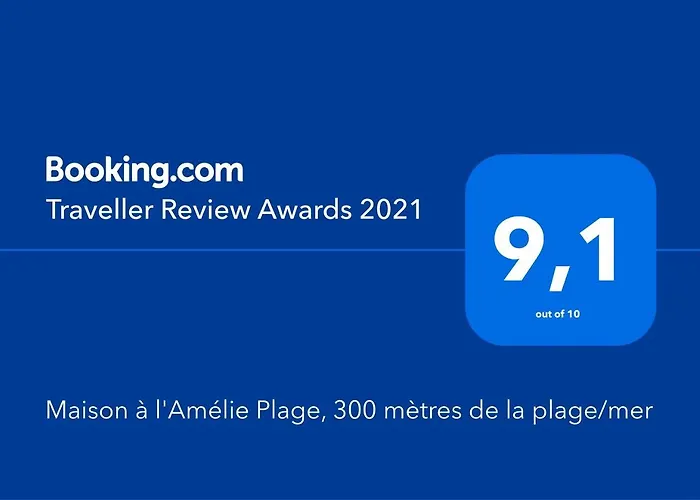Maison A L'Amelie Plage, 300 Metres De La Plage/Mer