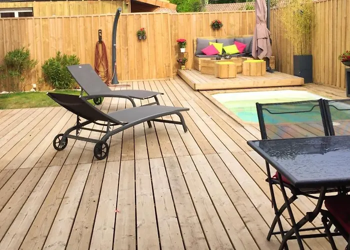 Villa Elegante A La Teste De Buch Avec Piscine Privee