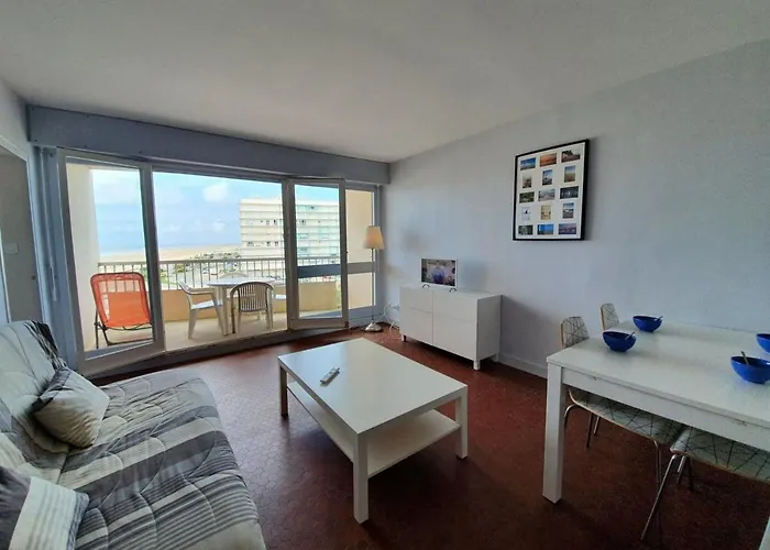 Appartement 2 pièces, 5 couchages balcon - Saint-Jean-de-Monts - FR-1-224C-262