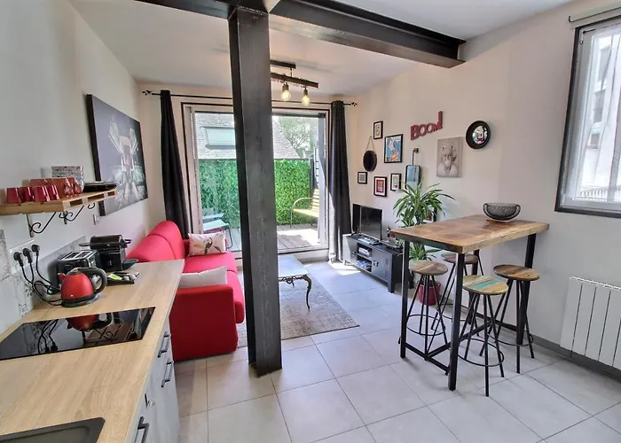Appartement Centre-Ville Avec Terrasse Indus