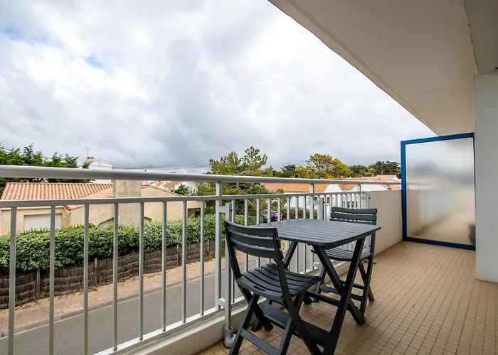 50m de la plage - Appart pour 4 - Balcon