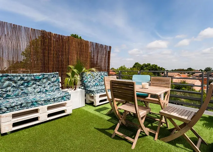 Frenchyhomes☆Rooftop☆Centreville☆Plage☆Wifi