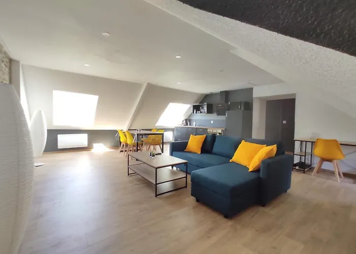Appartement 5 Cherbourg centre avec NETFLIX et WIFI
