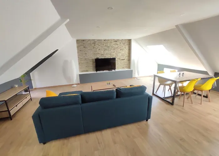 Appartement 5 Cherbourg centre avec NETFLIX et WIFI