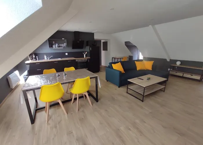 Appartement 5 Cherbourg centre avec NETFLIX et WIFI