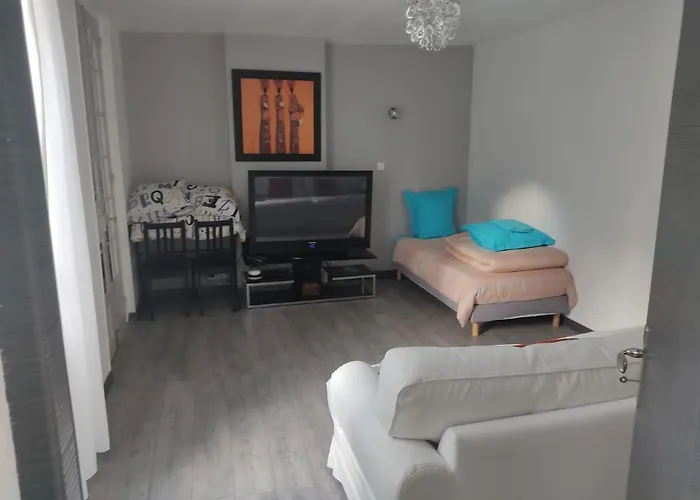 appartement individuelle refais a neuf,ds maison de maître,6 couchages dont un lit kingsize,cuisine avec lave vaisselle,rue privative pour se garer, accessibilité au jardin
