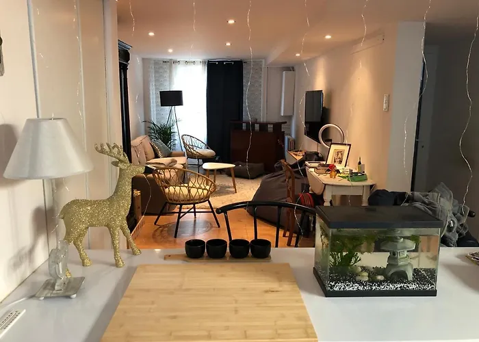 Agréable maison de ville ,calme avec tous les commerces à 150M