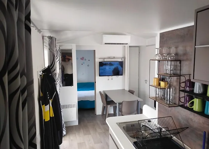 Charmant Mobil Home 2 Chambres Valras Plage