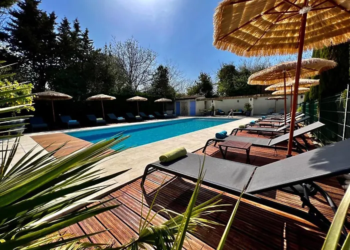 Hôtel avec piscine: Résidence Les Sources