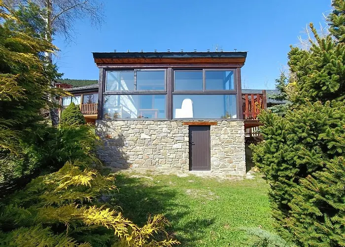chalet près des pistes avec vue panoramique