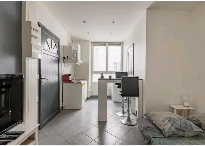 Studio Montelimar Cosy, Calme, Netflix +Wifi