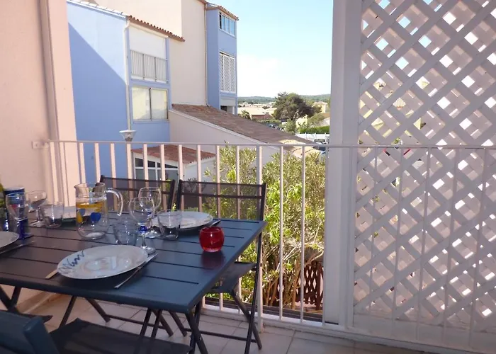 Appartement T2 climatisé, 4 couchages, Les Balcons de la Méditerranée