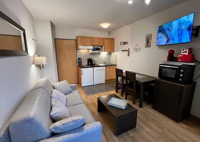Appt hyper-centre Loudenvielle 4pers Terrasse Sud vue montagne
