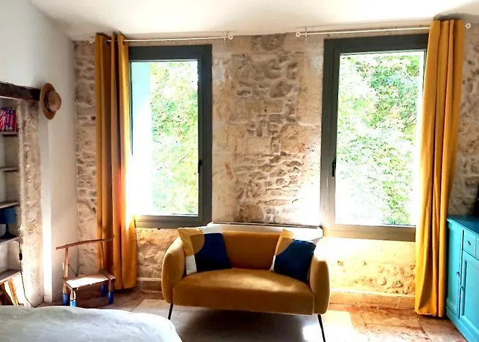 Grande suite sur jardin dans Montpellier centre