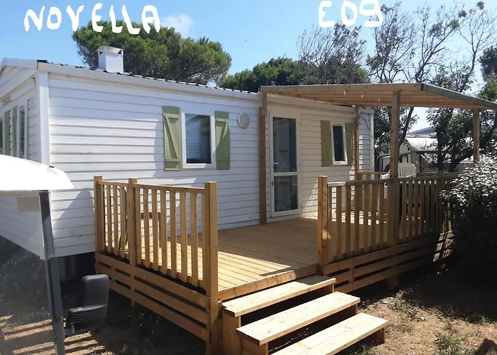 Mobil home 4/6 pers 28m², 11210 port la nouvelle