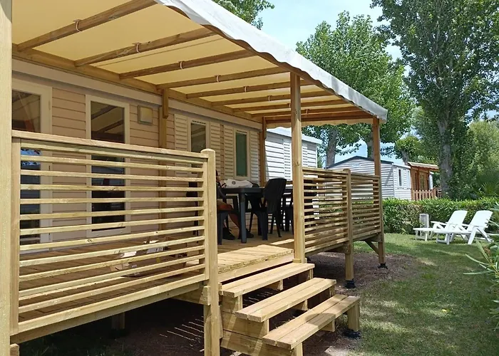 Mobil-Home Camping 4 Etoiles La Carabasse Vias