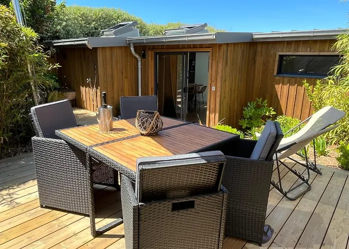 Lodge LE CABANON accès direct plage !