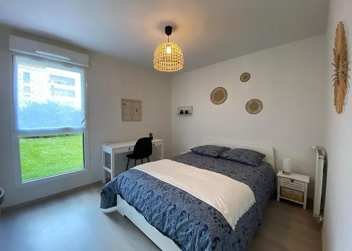 Appartement Familial Tout Confort - 3 Chambres, Grande Terrasse Privative - Vert Buisson - Bruz