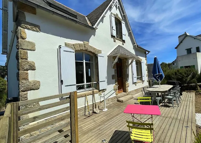 Villa de charme. Port. Plage. 4 km de Carnac.