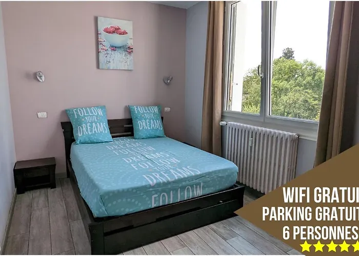 Bellejoie - Appartement T3- Poitiers Sud - Direct Futuroscope - Parking Et Wifi Gratuit