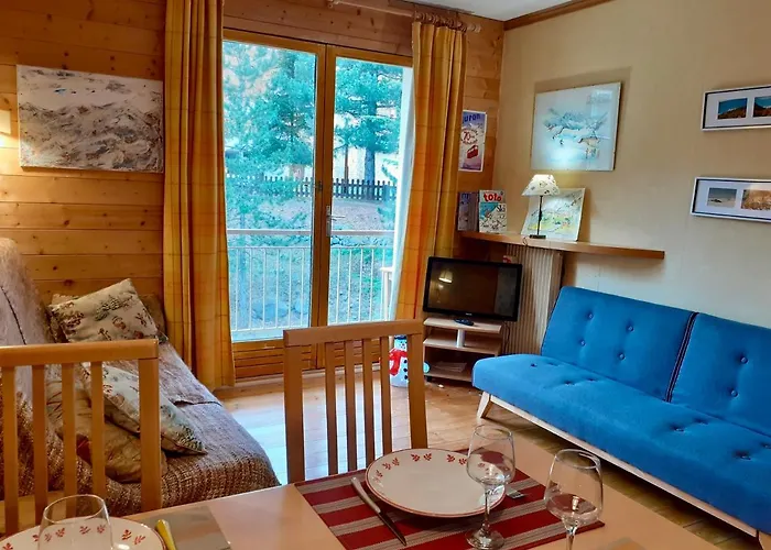Studio centre station AURON 4 personnes WIFI