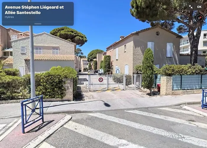 Sympathique studio en Rez de jardin dans résidence