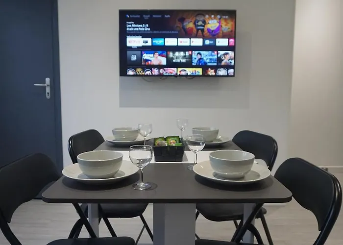 Cosy T2 Wifi Parking Proche Gare Centre Ville