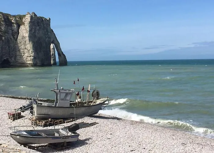 Bel Appartement Avec Jardin Au Coeur D'Etretat