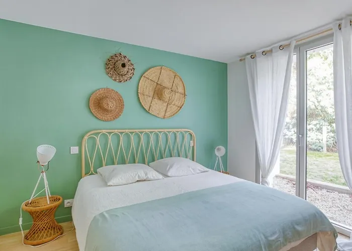 Maison 3 Etoiles, Piscine Chauffee, Acces Plage Privee, 12 Couchages, Proche Lac Et Foret - Fr-1-521-185