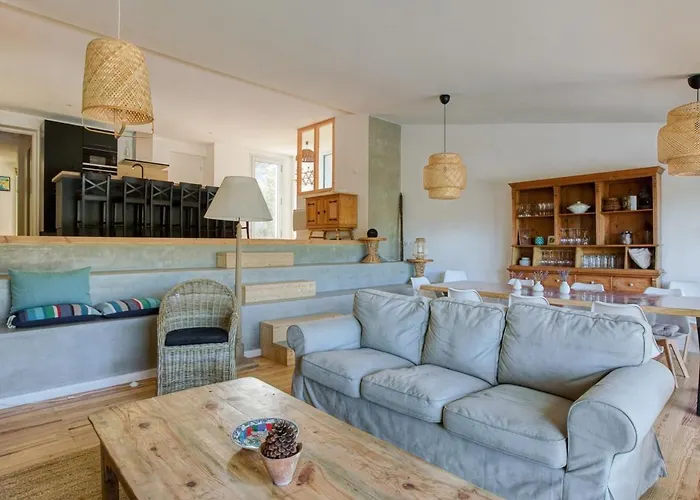 Maison 3 Etoiles, Piscine Chauffee, Acces Plage Privee, 12 Couchages, Proche Lac Et Foret - Fr-1-521-185