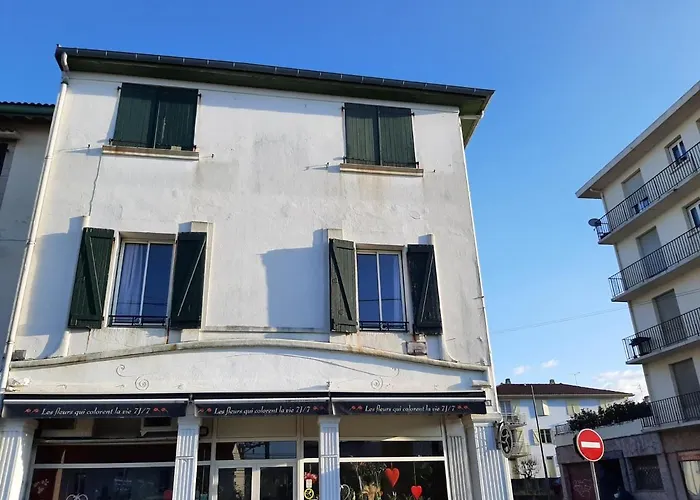 Appartement Lumineux A Hendaye Centre, 2 Chambres, Proche Commerces Et Gare, Wifi Inclus - Fr-1-239-490