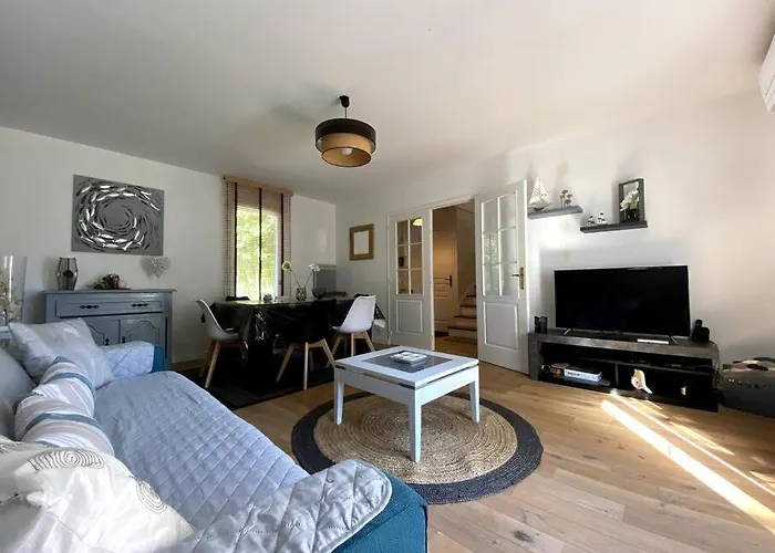 Belle Maison Au Milieu Des Pins