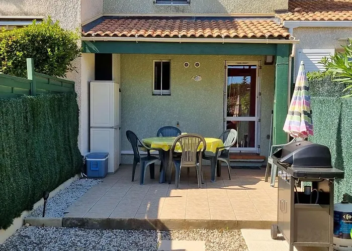 Pavillon pour 6 avec terrasse à Valras-Plage - FR-1-701-4
