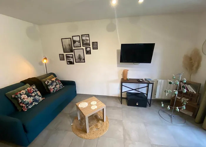 Appartement douillet, proche gare, terrasse, cave