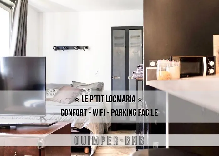 LE PTIT LOCMARIA - Calme - Wifi - Proche Centre ville