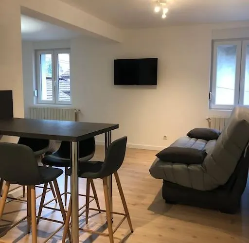 Appartement Moderne & Lumineux 40M2 Centre Luxeuil