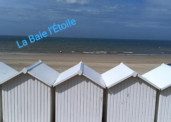 La Baie L’Etoile, Apt 4 pers, bord de mer, parking privé, Fort Mahon Plage