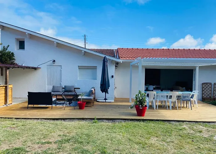 Villa soulac 6 chambres, wifi