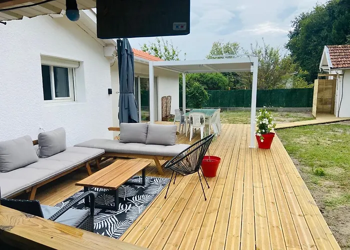 Villa soulac 6 chambres, wifi