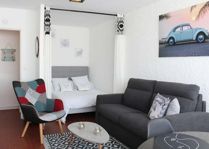 Studio Cabine Renove, Proche Plage Et Commerces, 4 Couchages, Port-La-Nouvelle - Fr-1-229C-70