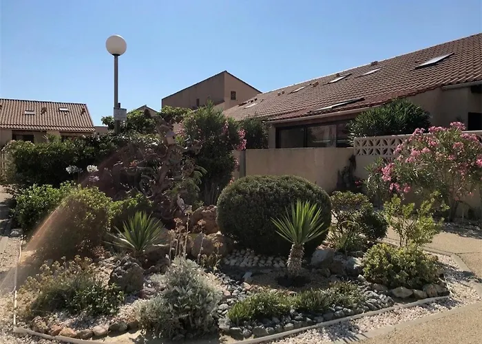 Villa T2 avec Mezzanine - 6 pers, Plage à proximité, Parking privé, Port-Leucate - FR-1-81-93
