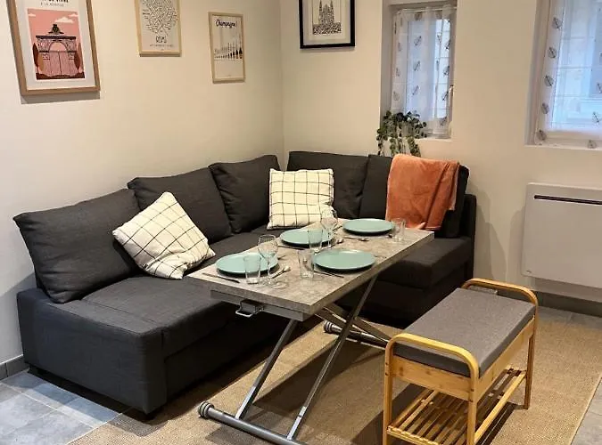 Le Rémois studio cosy hyper centre