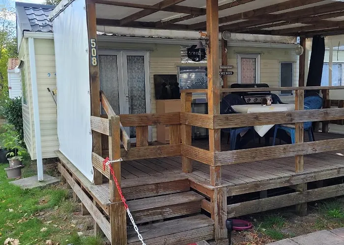 Mobil Home Dans Camping Mimizan