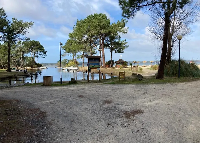Camping 5* - Biscarosse Lac - Mobilhome 2 Chambres - 4 Personnes