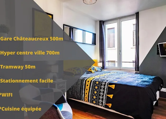 Appart'Hotel Le Chateaucreux Centre Ville,Gare
