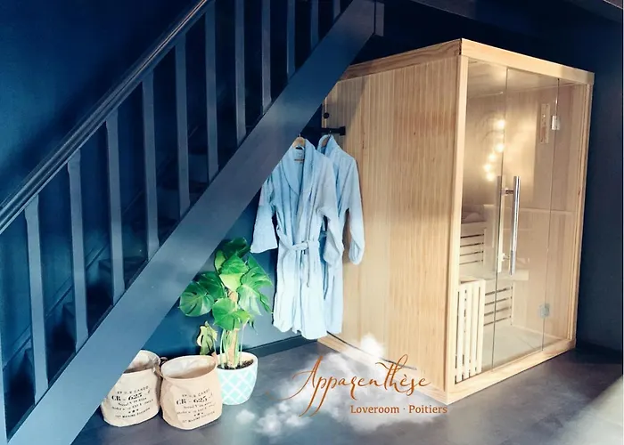 Apparenthèse Love Room Jacuzzi Sauna