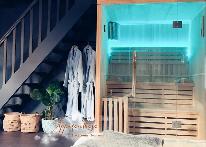 Apparenthèse Love Room Jacuzzi Sauna