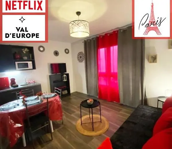 Disneyland Paris - Calm & Cute Studio 6 Mins From Rer A!